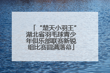 “楚天小羽王”湖北省羽毛球青少年俱乐部联赛新锐组比赛圆满落幕