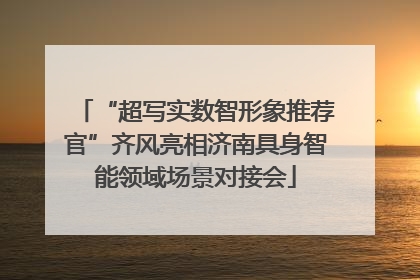 “超写实数智形象推荐官”齐风亮相济南具身智能领域场景对接会