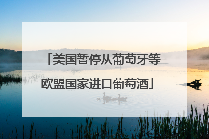 美国暂停从葡萄牙等欧盟国家进口葡萄酒