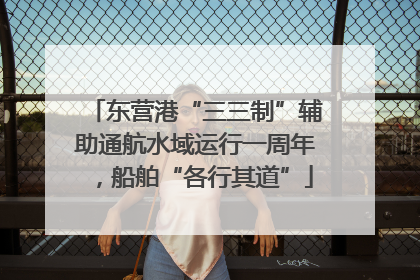 东营港“三三制”辅助通航水域运行一周年，船舶“各行其道”