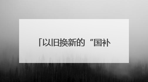以旧换新的“国补”资金从哪来？如何抵达消费者？