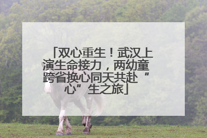 双心重生！武汉上演生命接力，两幼童跨省换心同天共赴“心”生之旅