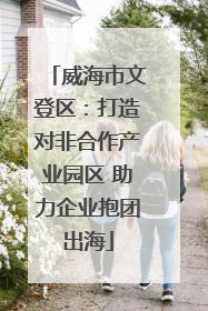 威海市文登区：打造对非合作产业园区 助力企业抱团出海