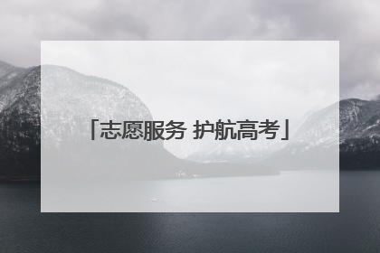 志愿服务 护航高考