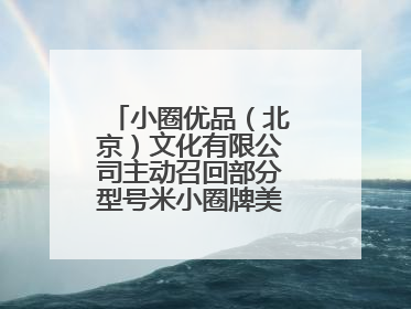 小圈优品（北京）文化有限公司主动召回部分型号米小圈牌美好生活书包