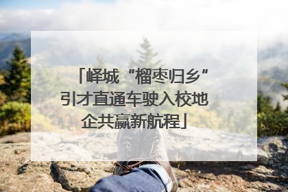 峄城“榴枣归乡”引才直通车驶入校地企共赢新航程