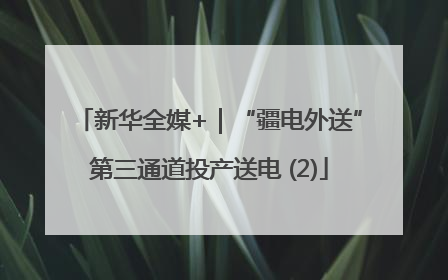 新华全媒+｜“疆电外送”第三通道投产送电 (2)