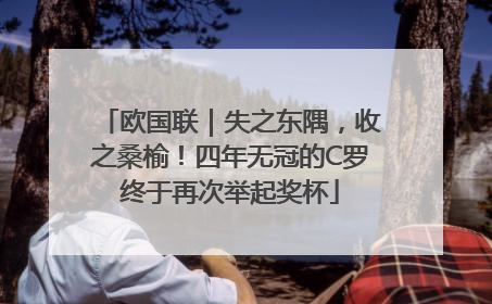 欧国联｜失之东隅，收之桑榆！四年无冠的C罗终于再次举起奖杯