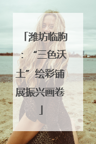 潍坊临朐：“三色沃土”绘彩铺展振兴画卷