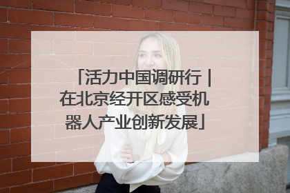 活力中国调研行｜在北京经开区感受机器人产业创新发展