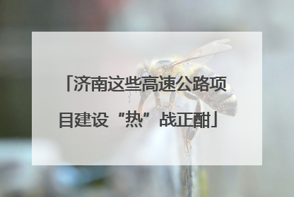 济南这些高速公路项目建设“热”战正酣