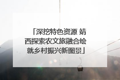 深挖特色资源 靖西探索农文旅融合绘就乡村振兴新图景