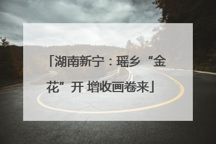 湖南新宁：瑶乡“金花”开 增收画卷来