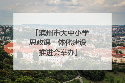 滨州市大中小学思政课一体化建设推进会举办