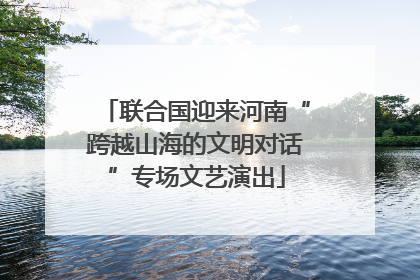 联合国迎来河南“跨越山海的文明对话”专场文艺演出