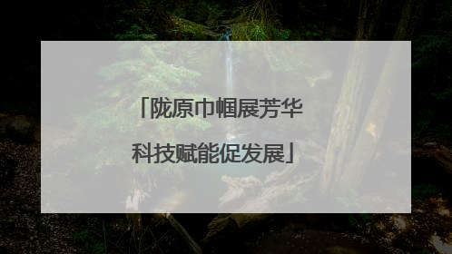 陇原巾帼展芳华 科技赋能促发展