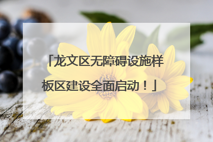 龙文区无障碍设施样板区建设全面启动！