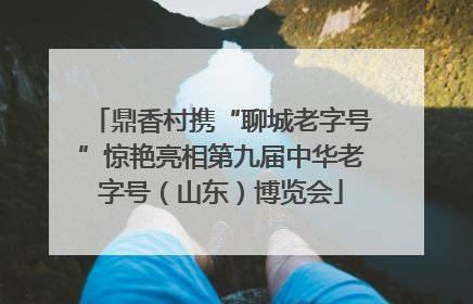 鼎香村携“聊城老字号”惊艳亮相第九届中华老字号（山东）博览会