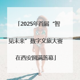 2025年首届“智见未来”数字文旅大赛在西安圆满落幕