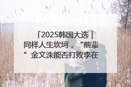 2025韩国大选｜同样人生坎坷，“前辈”金文洙能否打败李在明“逆风翻盘”？