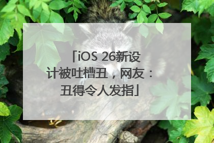 iOS 26新设计被吐槽丑，网友：丑得令人发指
